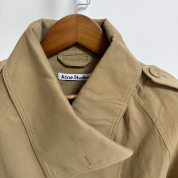 NWOT !Acne Studios Oriso double-breasted twill jacket - Picture 9 of 12